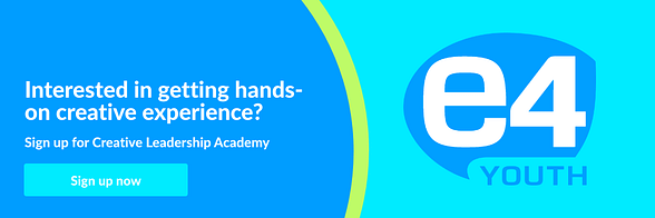 Interested in getting hands-on experience? Sign up for our Creative Leadership Academy!